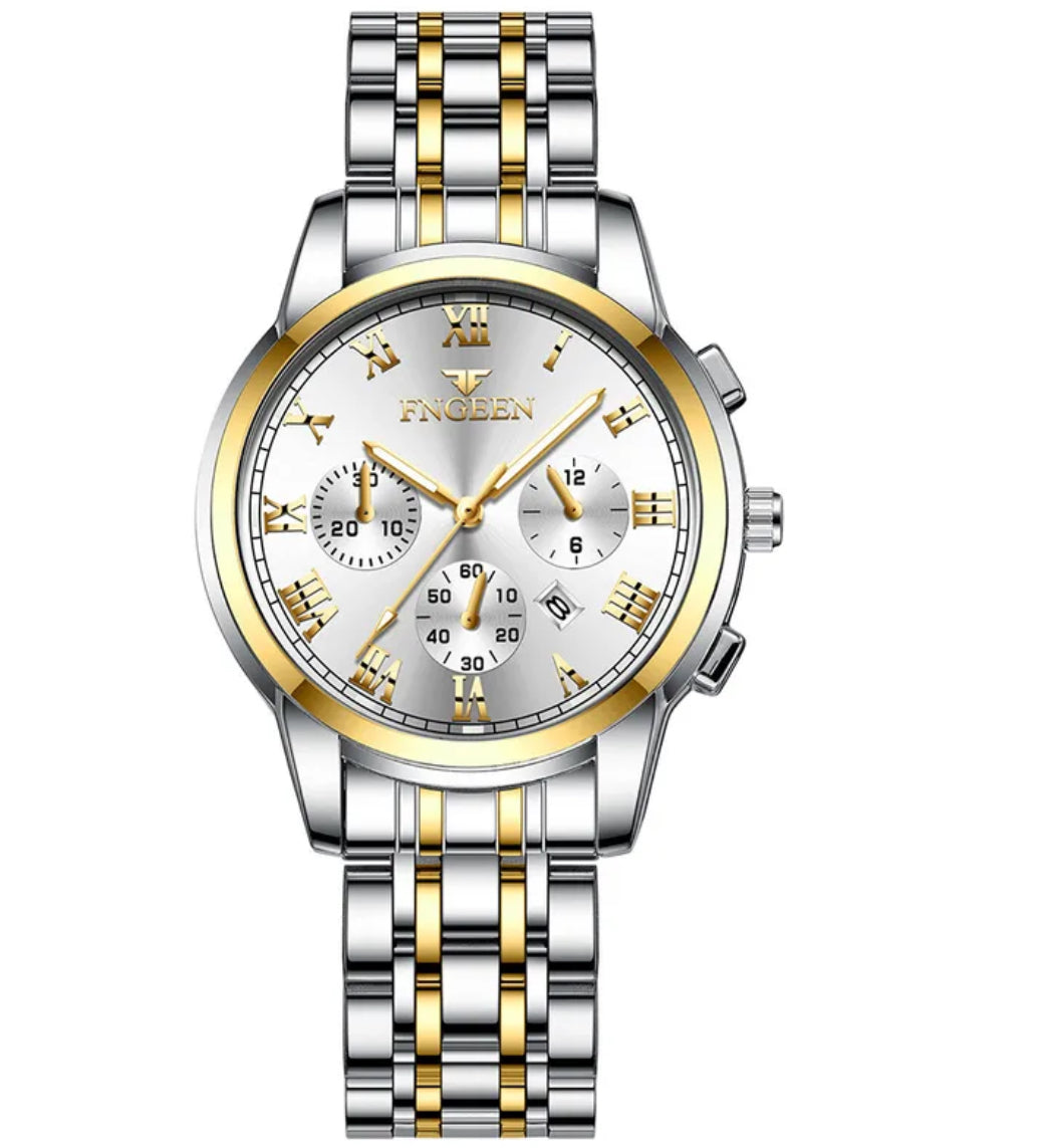 Montre Unisexe – Élégance Inox & Style Chic | Homme & Femme