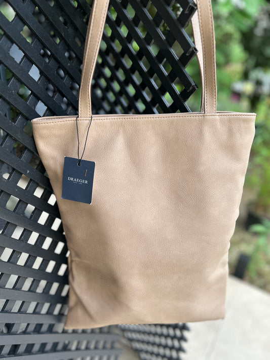 👜 Sac cabas beige – Draeger Paris