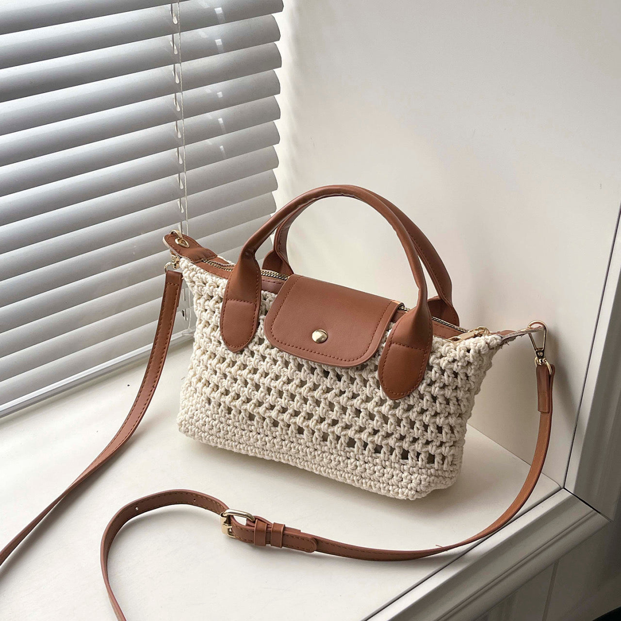 Sac « Sable » – Esprit bohème chic