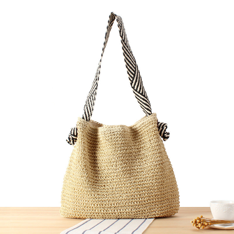 Sac cabas tressé Évasion