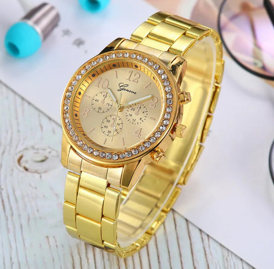 Montre Femme Geneva – Élégance & Raffinement