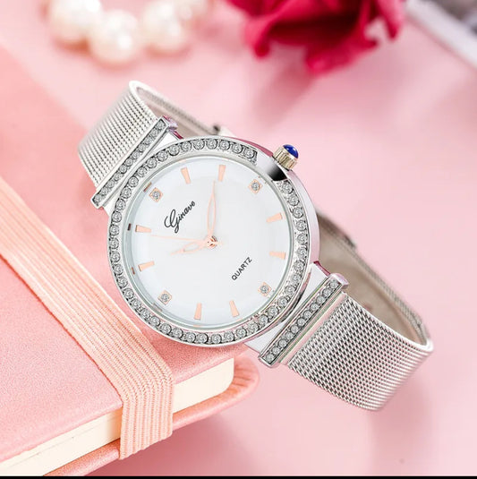 Montre Élégance Cristal – Femme