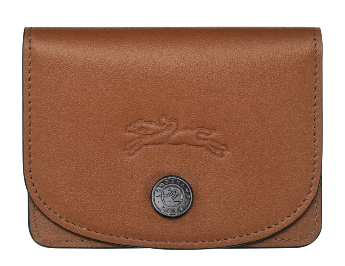 ✨ Le porte-cartes Le Pliage Xtra Longchamps – cuir véritable