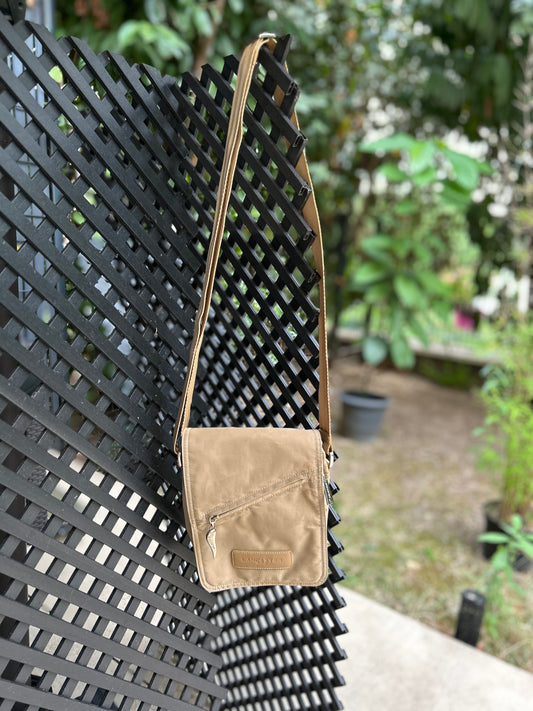 ❤️ Sac bandoulière Lancaster beige – Collection Seconde vie chic