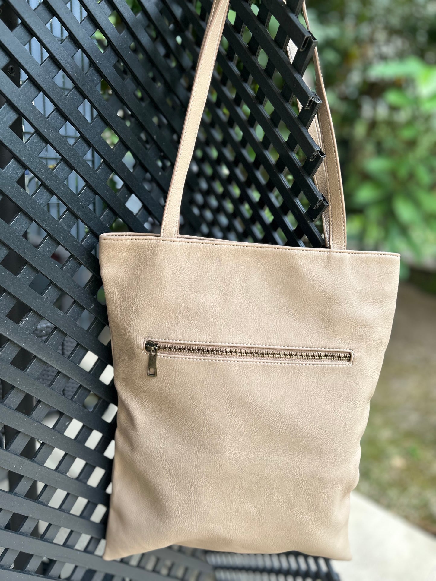 👜 Sac cabas beige – Draeger Paris