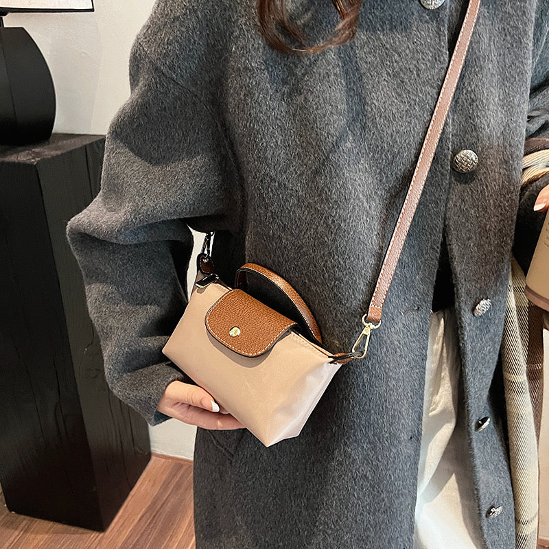 🎒 Mini sac bandoulière pliable – Essentiel chic et pratique