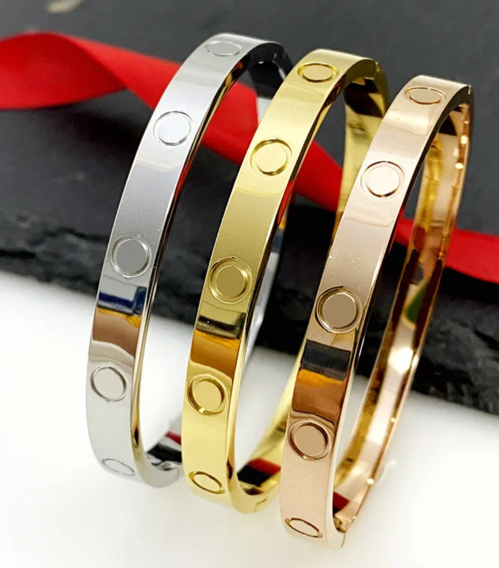 ✨ Bracelet Jonc Classique – Acier Inoxydable