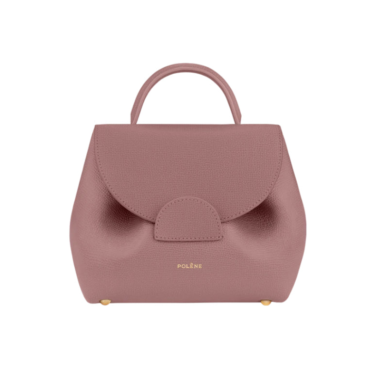 👜 Polène Numéro Neuf Mini – Rose Grainé (Neuf, avec boîte et étiquette)