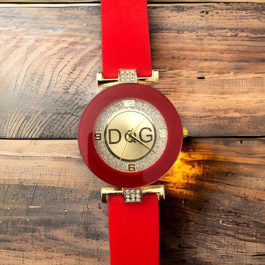 ⌚Montre Femme Glamour Strass – Style D&G