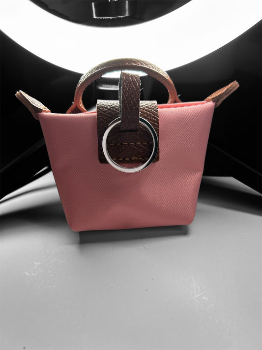 👜 Mini Sac Pliage Chic – Porte-clés & Accessoire Mode