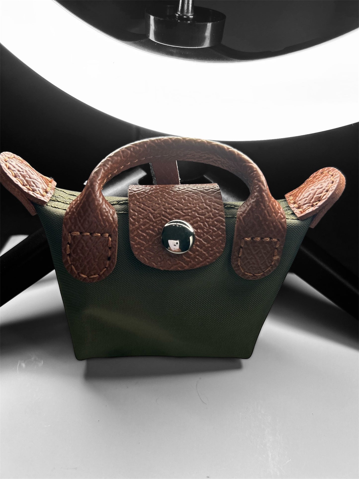 👜 Mini Sac Pliage Chic – Porte-clés & Accessoire Mode