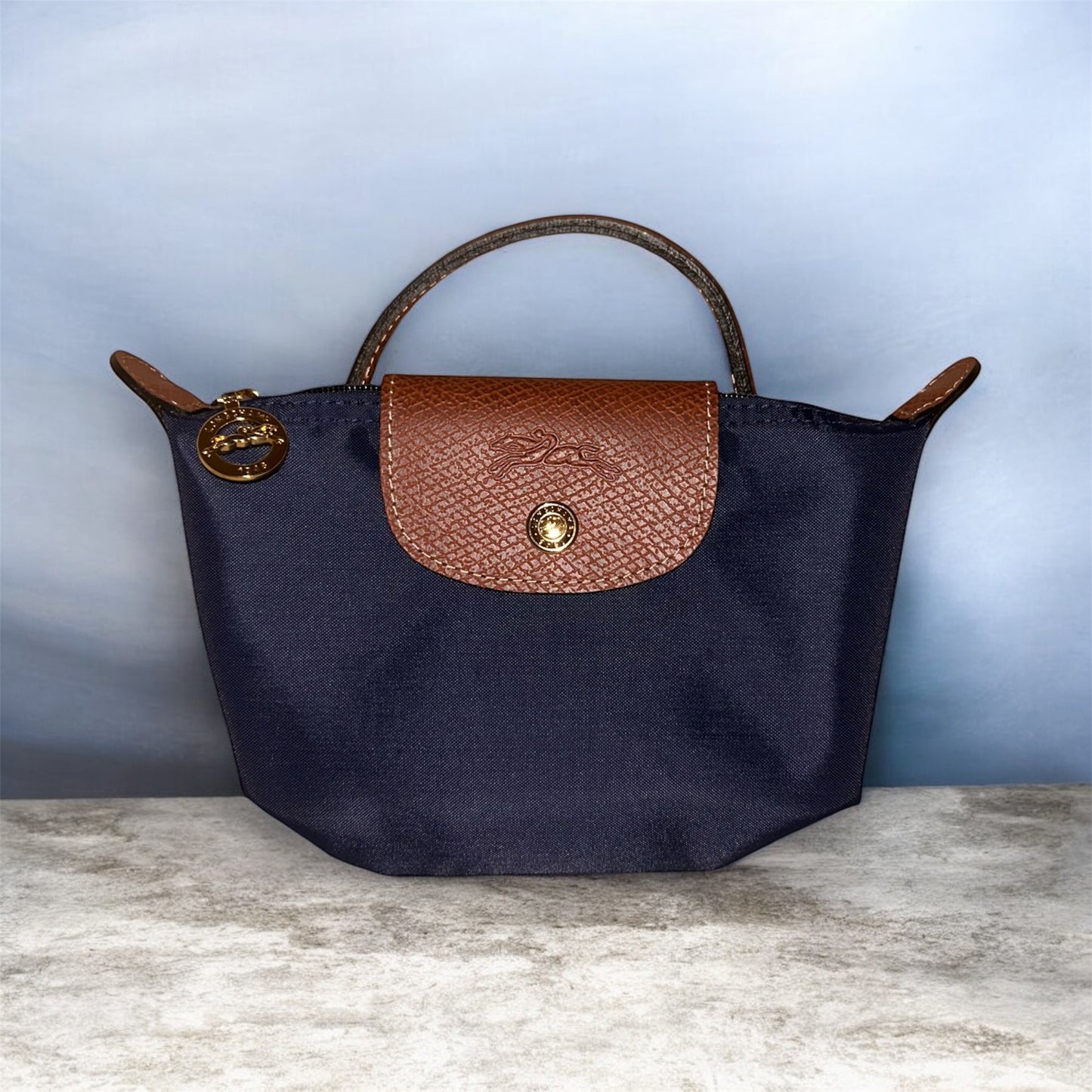 👜 Pochette Le Pliage Original – Marine | Longchamp