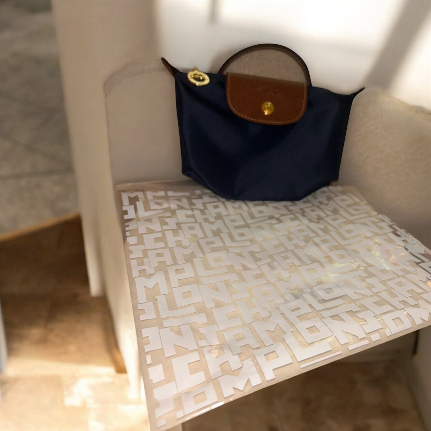 👜 Pochette Le Pliage Original – Marine | Longchamp